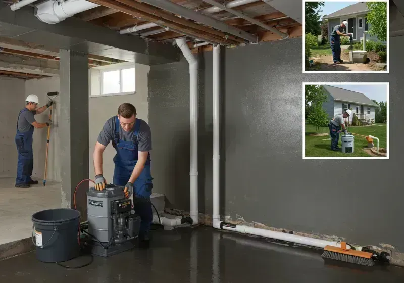 Basement Waterproofing and Flood Prevention process in Elvins, MO